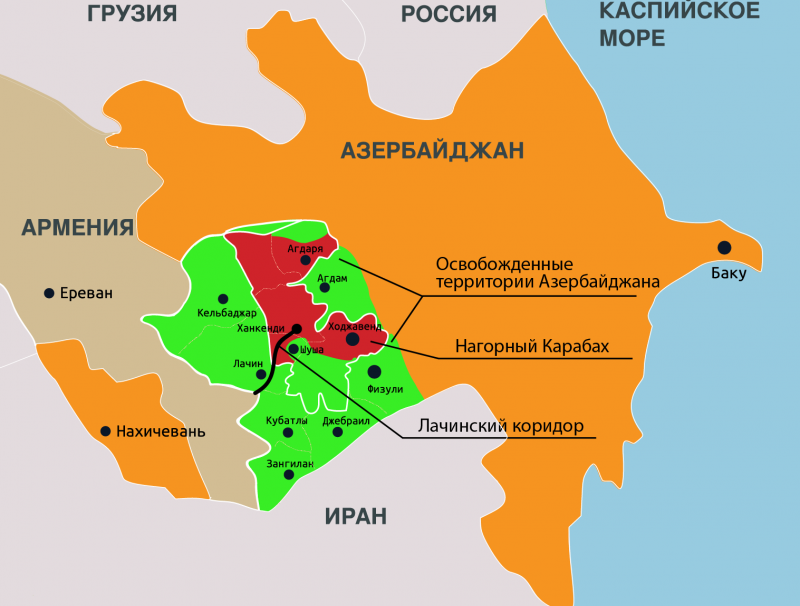 АЗЕРБАЙДЖАН. СМИ сообщили о стрельбе в азербайджанском Ханкенди