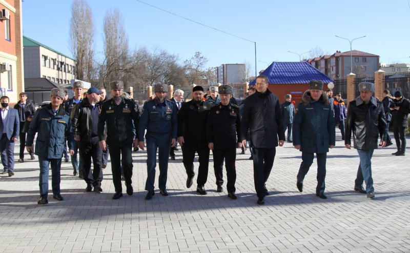 ЧЕЧНЯ.  Чеченская Республика войдет в федеральную программу повышения оснащенности подразделений МЧС России