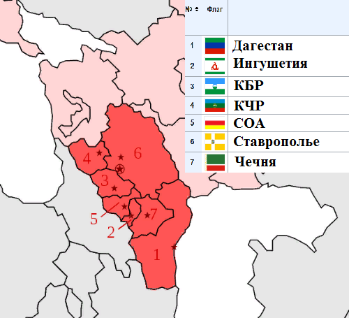 Миграционная убыль населения в СКФО