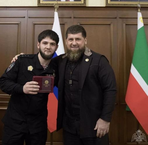 ЧЕЧНЯ.  Начальник отдела вневедомственной охраны по городу Грозный награждён высшей наградой Чеченской Республики