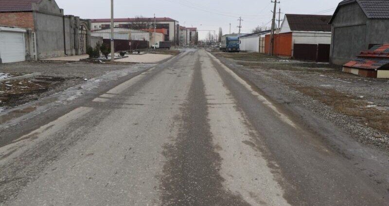 ЧЕЧНЯ. В Аргуне в рамках дорожного нацпроекта отремонтируют улицу Ю.Башаева