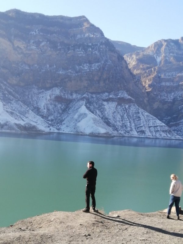 ДАГЕСТАН. Чиркейское водохранилище в Дагестане