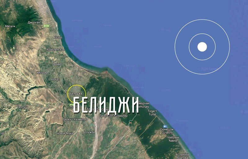 ДАГЕСТАН. МЧС: в ночь на воскресенье в акватории Каспия близ Дагестана произошло землетрясение