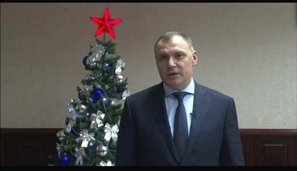 КАЛМЫКИЯ. Поздравление Председателя Правительства Республики Калмыкия Юрия Зайцева с Новым годом