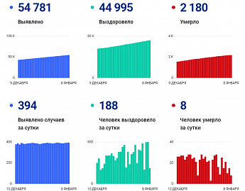 РОСТОВ. Коронавирус в Ростовской области: статистика на 9 января