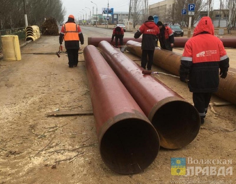 ВОЛГОГРАД. 10 и 11 января Волжские тепловые сети проводят ремонтные работы