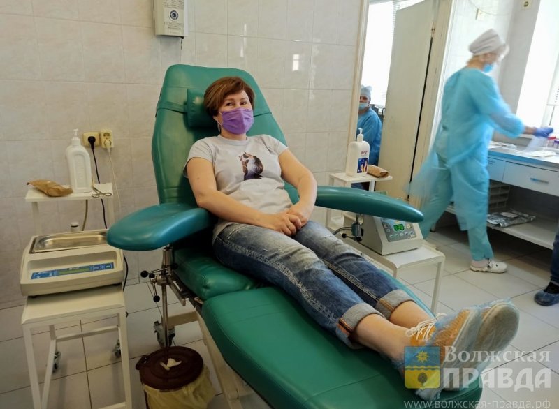 ВОЛГОГРАД. Антиковидную плазму в Волгоградской области сдали более 1800 доноров
