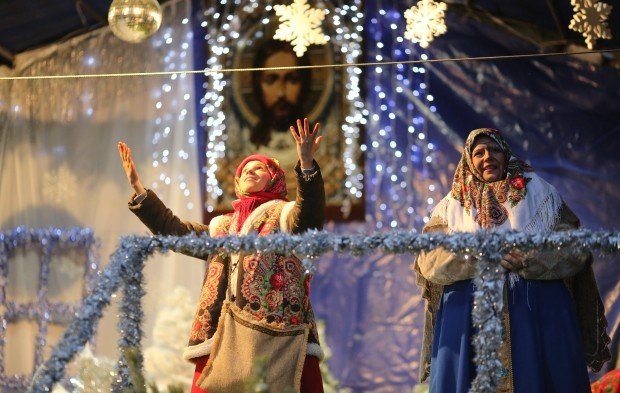 ВОЛГОГРАД. Юные волгоградцы отметили Рождество спектаклем и ярмаркой
