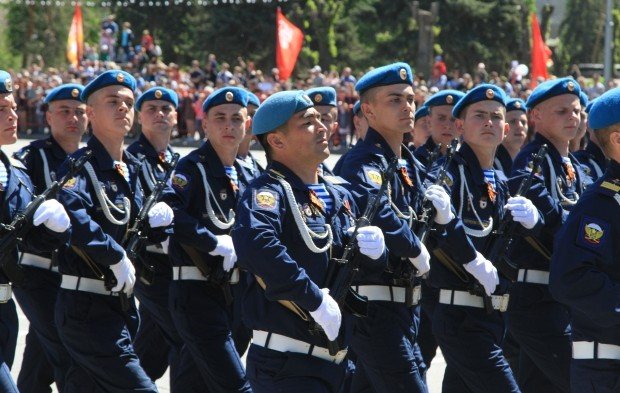 ВОЛГОГРАД. Камышинские десантники отмечают годовщину легендарного соединения