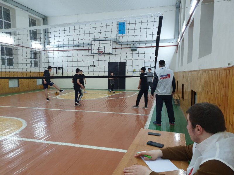 ЧЕЧНЯ. МГЕР региона провела турнир по волейболу, в честь Международного дня без интернета