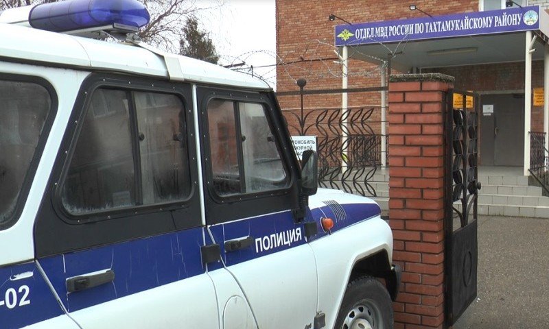 АДЫГЕЯ. Полицией Тахтамукайского района задержан подозреваемый в совершении разбойного нападения