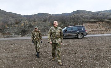 АЗЕРБАЙДЖАН. Ильхам Алиев и Мехрибан Алиева посетили освобожденные районы Азербайджана