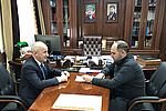 ЧЕЧНЯ.  И. Бисаев встретился с Министром финансов ЧР