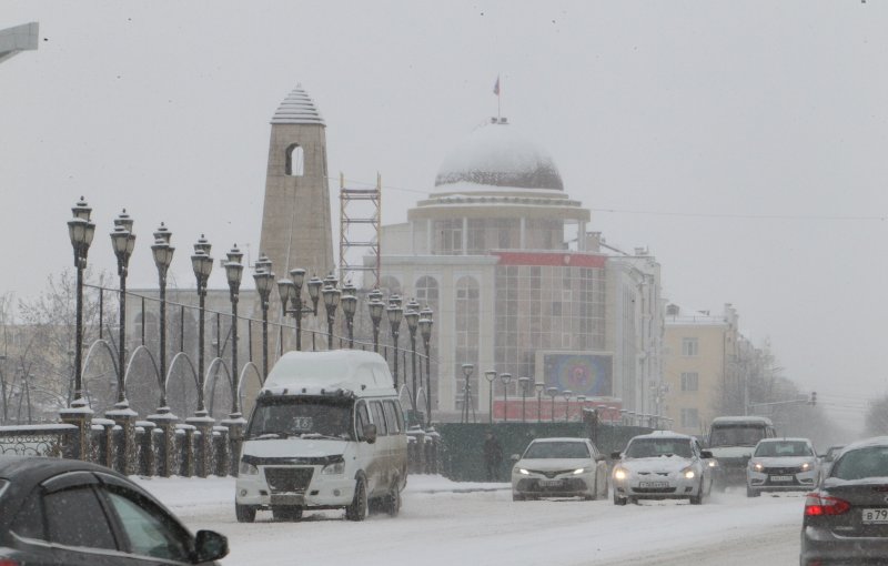 ЧЕЧНЯ. Автовладельцев ЧР призвали к осторожности из-за сложных погодных условий