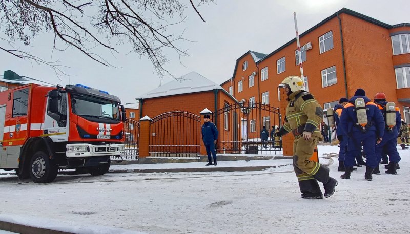 ЧЕЧНЯ. Экстренные службы Грозного провели учение в больнице