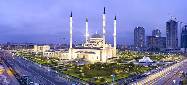 ЧЕЧНЯ. Мечеть "Сердце Чечни" в Грозном
