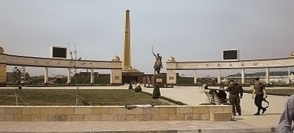 ЧЕЧНЯ. Мемориальный комплекс «Аллея Славы» в Грозном