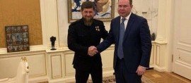 ЧЕЧНЯ. Рамзан Кадыров поздравил с днем рождения Антона Вайно