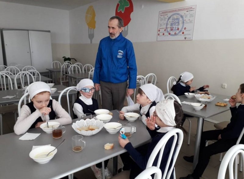 ЧЕЧНЯ. В Чеченской Республике проходит повторный мониторинг горячего питания младшеклассников