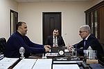 ЧЕЧНЯ.  В. Зайналабдиев провёл встречу с М. Ахмадовым и А. Динаевым