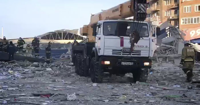 ЧЕЧНЯ. Взрыв во Владикавказе обрушил торговый центр