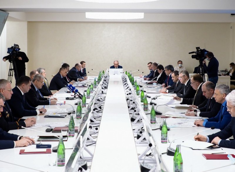 ИНГУШЕТИЯ. Махмуд-Али Калиматов принял участие в совещании Совбеза России по актуальным вопросам национальной безопасности в СКФО