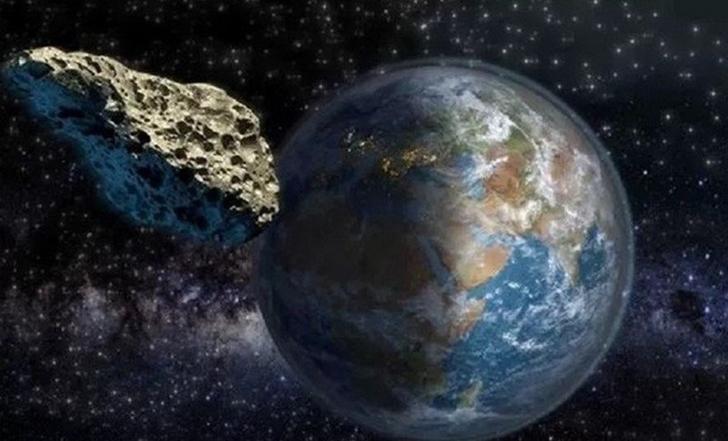 К Земле стремительно приближается астероид длинной в километр