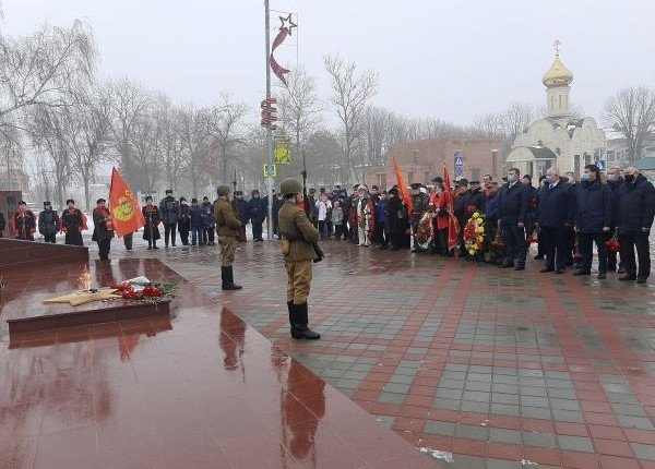 КРАСНОДАР. В Усть-Лабинске почтили память защитников Отечества