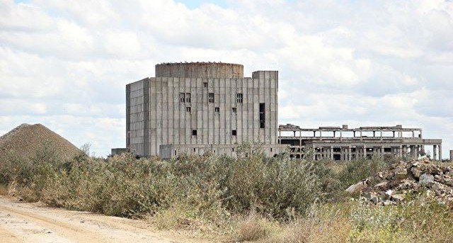 КРЫМ. Строения атомной электростанции в Щелкино демонтируют  