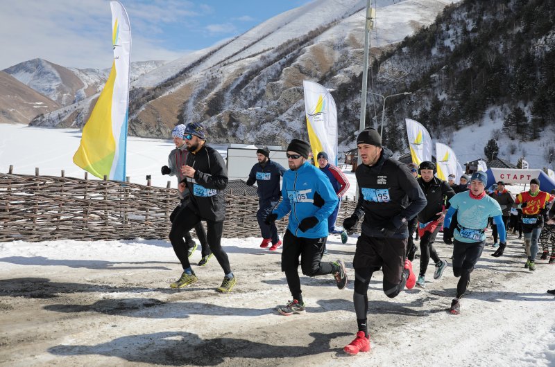 Первый высокогорный марафон собрал в Чечне спортсменов из РФ и Казахстана