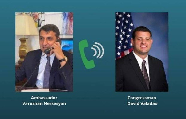 Посол Армении говорил с конгрессменом США Валадао о возвращении Азербайджаном армянских пленных