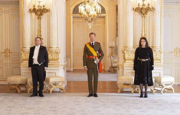 Посол Армении вручил верительные грамоты Великому герцогу Люксембурга