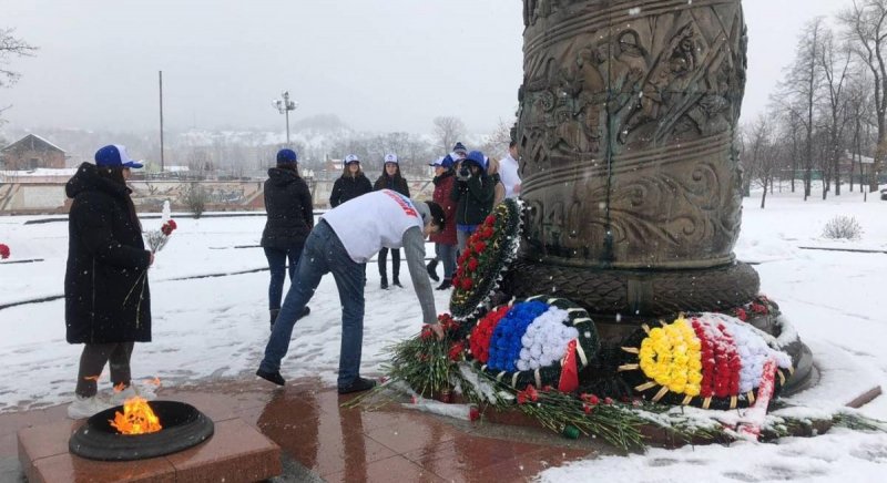 С. ОСЕТИЯ. Десятки тысяч людей присоединились к акции «Единой России» и волонтерских объединений «Защитим память героев»