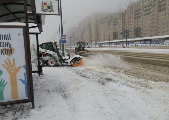 СТАВРОПОЛЬЕ. В городе Ставрополе за минувшие выходные расчищено 230 километров автодорог