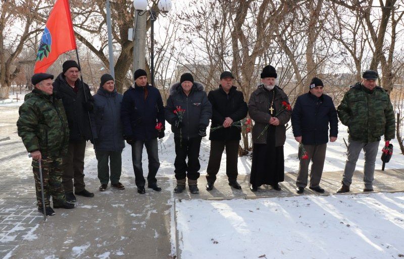 ВОЛГОГРАД. Дубовчане отметили 32-ю годовщину вывода войск из Афганистана
