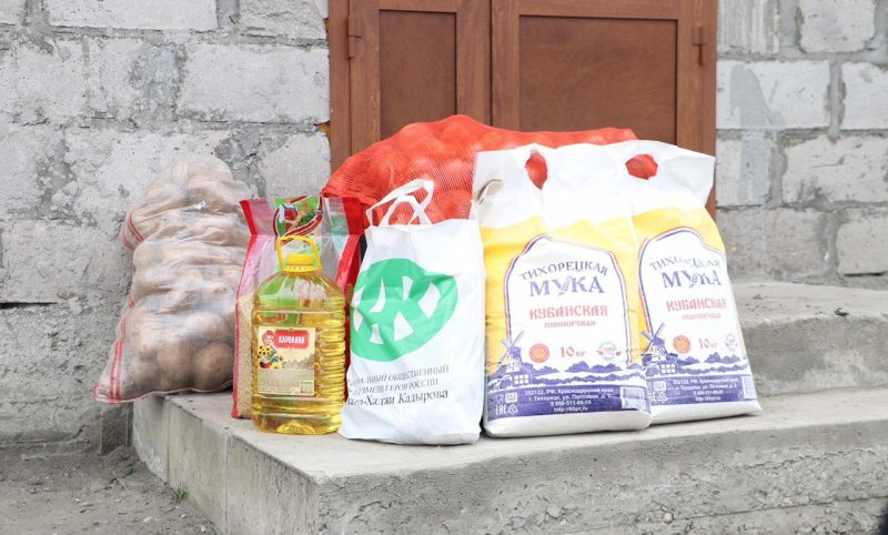 ЧЕЧНЯ. 10 тыс. малоимущих жителей республики получили продовольственную помощь