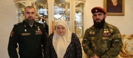 ЧЕЧНЯ. Аймани Кадырову наградили медалью Управления Росгвардии по ЧР