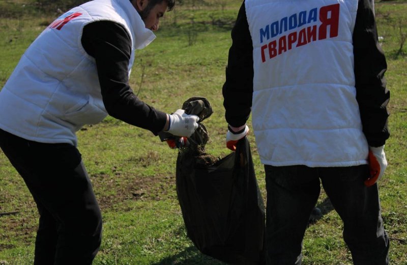 ЧЕЧНЯ. Чеченские молодогвардейцы провели экологические акции ко Дню защиты Земли