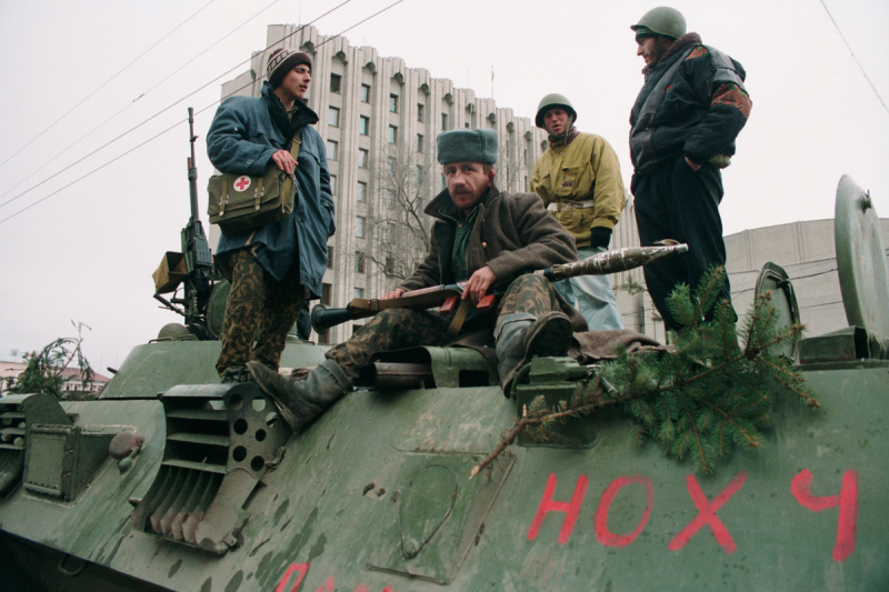 ЧЕЧНЯ. Как это было. Танковые поединки в чеченскую войну.