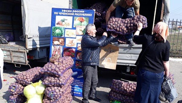 ЧЕЧНЯ. Продукция УИС Республики появилась на ярмарке выходного дня