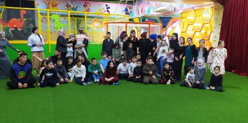 ЧЕЧНЯ. В Грозном организовали праздник для детей с синдромом Дауна