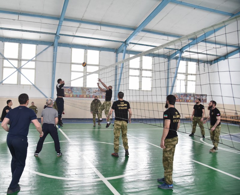 ЧЕЧНЯ. В Грозном состоялся турнир по волейболу в рамках акции «Росгвардия: 5 лет на страже!»