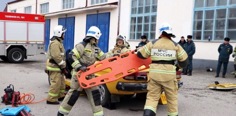 ЧЕЧНЯ. В Грозном выявили лучшие пожарно-спасательные подразделения