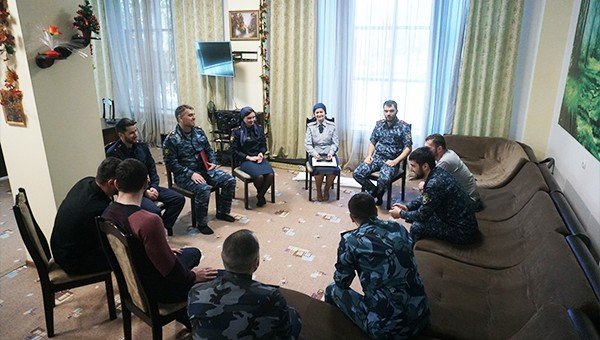 ЧЕЧНЯ. В УФСИН России по Чеченской Республике проведены занятия по психологической подготовке сотрудников