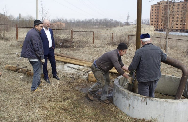 ИНГУШЕТИЯ. Отсутствие воды в 105 массиве.