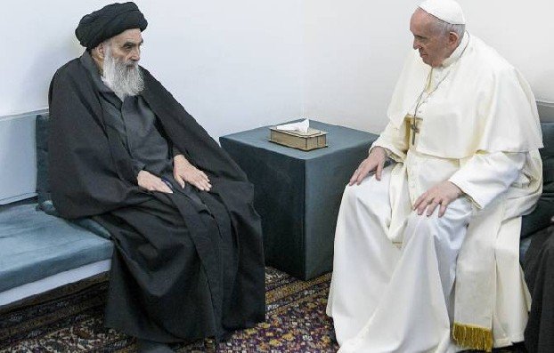 Историческая встреча Папы Римского Франциска с высшим шиитским священнослужителем Ирака