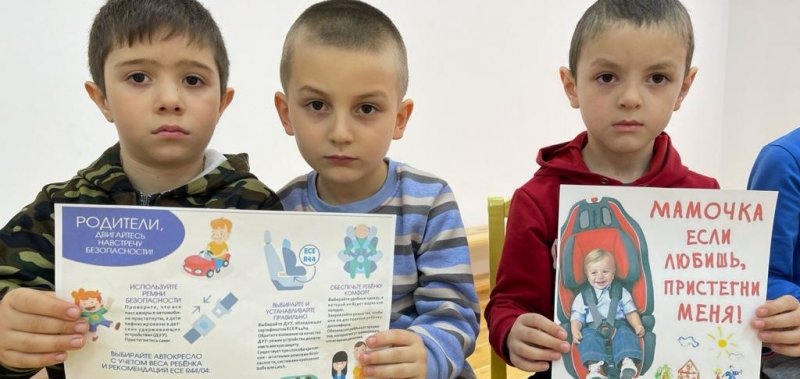 КБР. Автоинспекторы Баксанского района КБР провели занятие по ПДД с дошкольниками