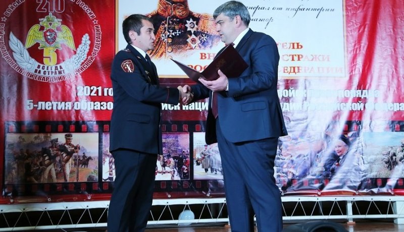 КБР. Глава КБР Казбек Коков поздравил сотрудников Росгвардии с профессиональным праздником