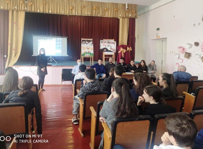 С. ОСЕТИЯ. Полицейские Северной Осетии предостерегли школьников и студентов Ирафского района от употребления наркотиков и алкоголя