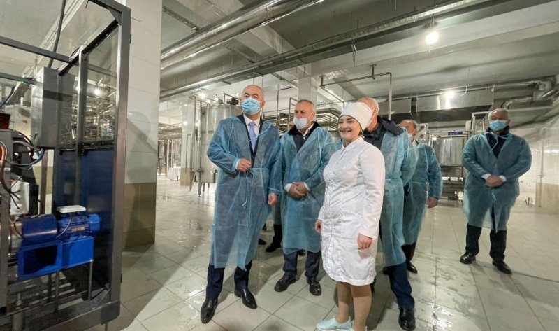 С. ОСЕТИЯ. В Северной Осетии открылся комплекс по производству и переработке молока